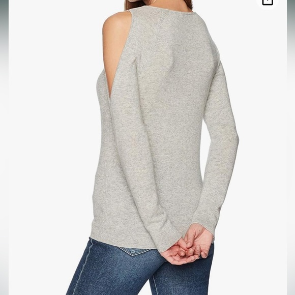 Brand new with tags 100% cashmere soft, cold, shoulder sweater - Picture 3 of 6
